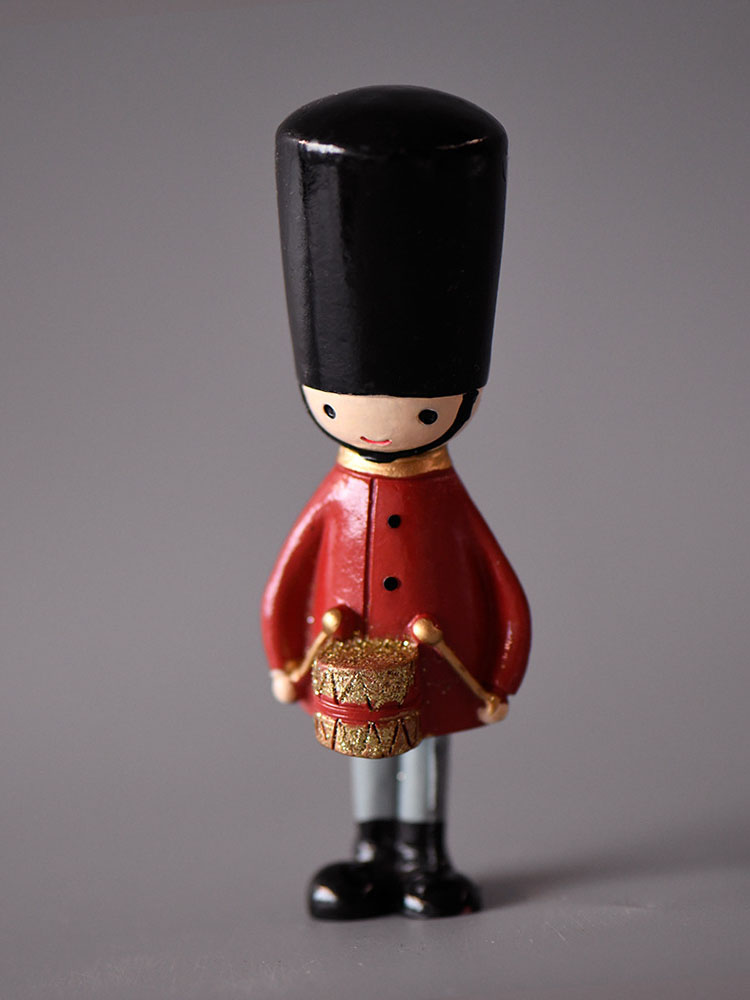 Nutcracker Figurine - Soldado Cascanueces de Marioneta, Adorno Decorativo