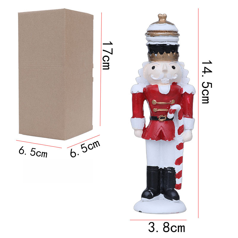 Nutcracker Figurine - Figura de Cascanueces de Resina de