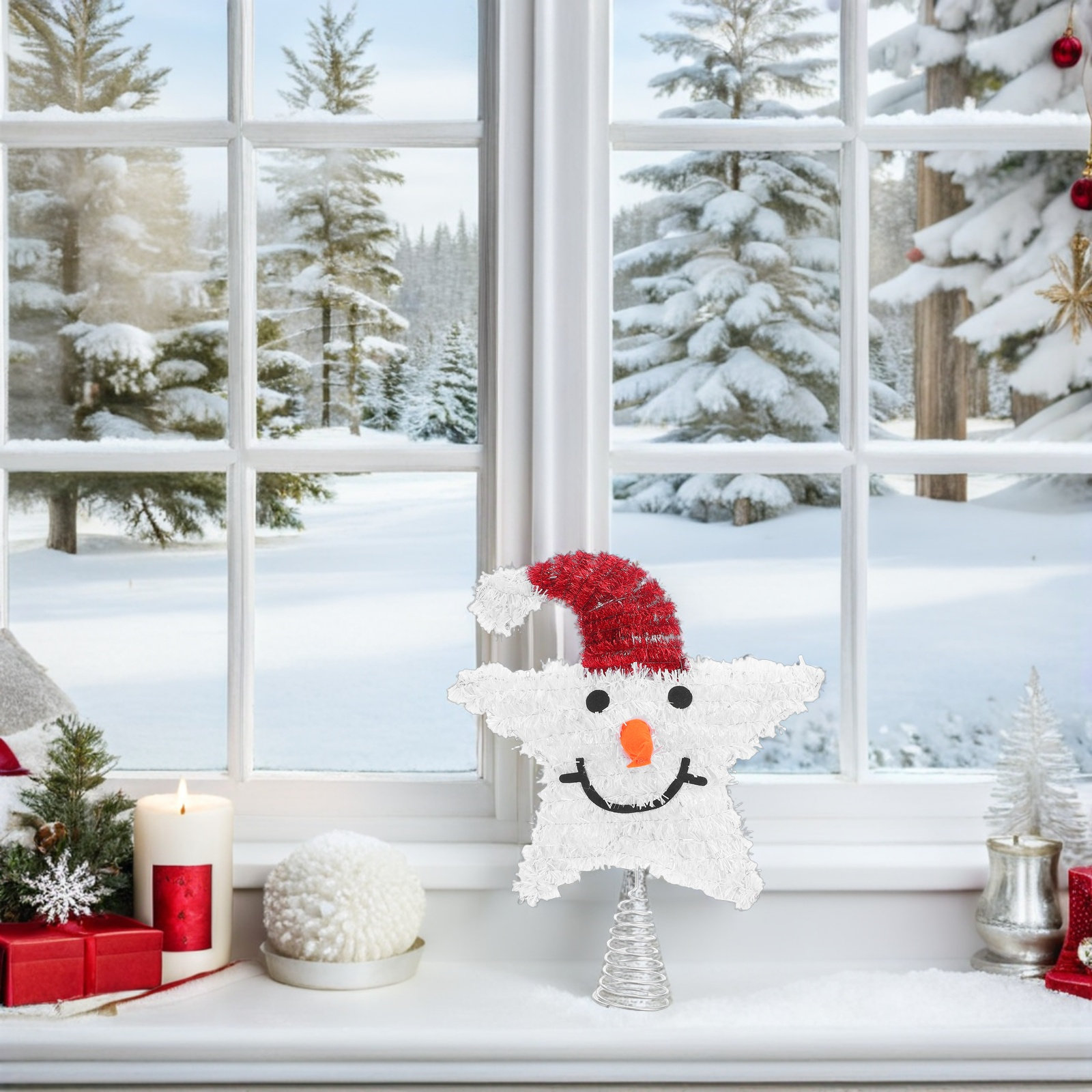 Adornos Navideños para Árboles - Star Tree Topper reseña y precio