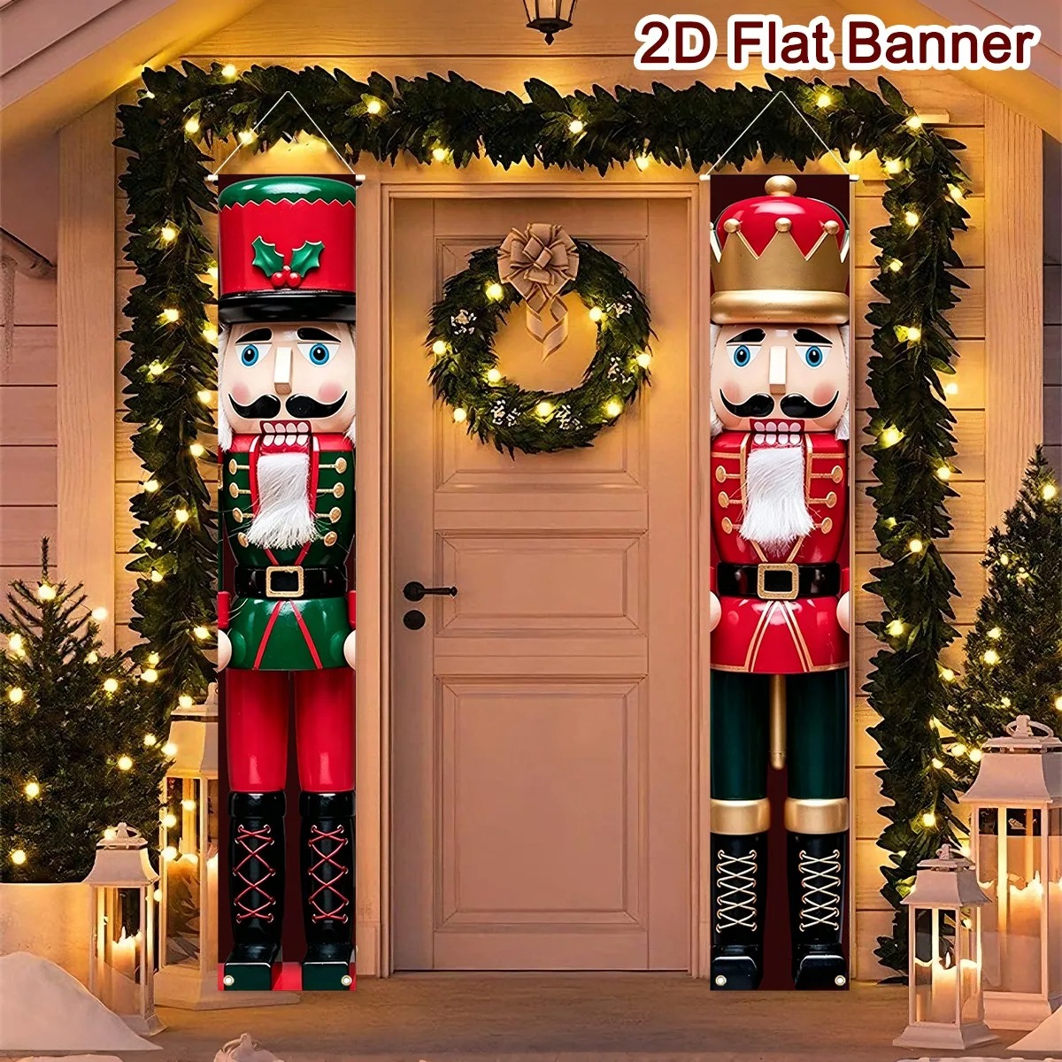 Juego de Pancartas Navideñas p - Nutcracker Figurine reseña y precio