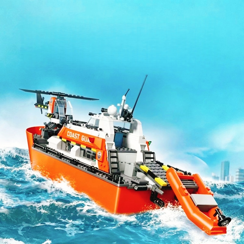 742 Piezas, Barco de Rescate y - Lego Set City reseña y precio
