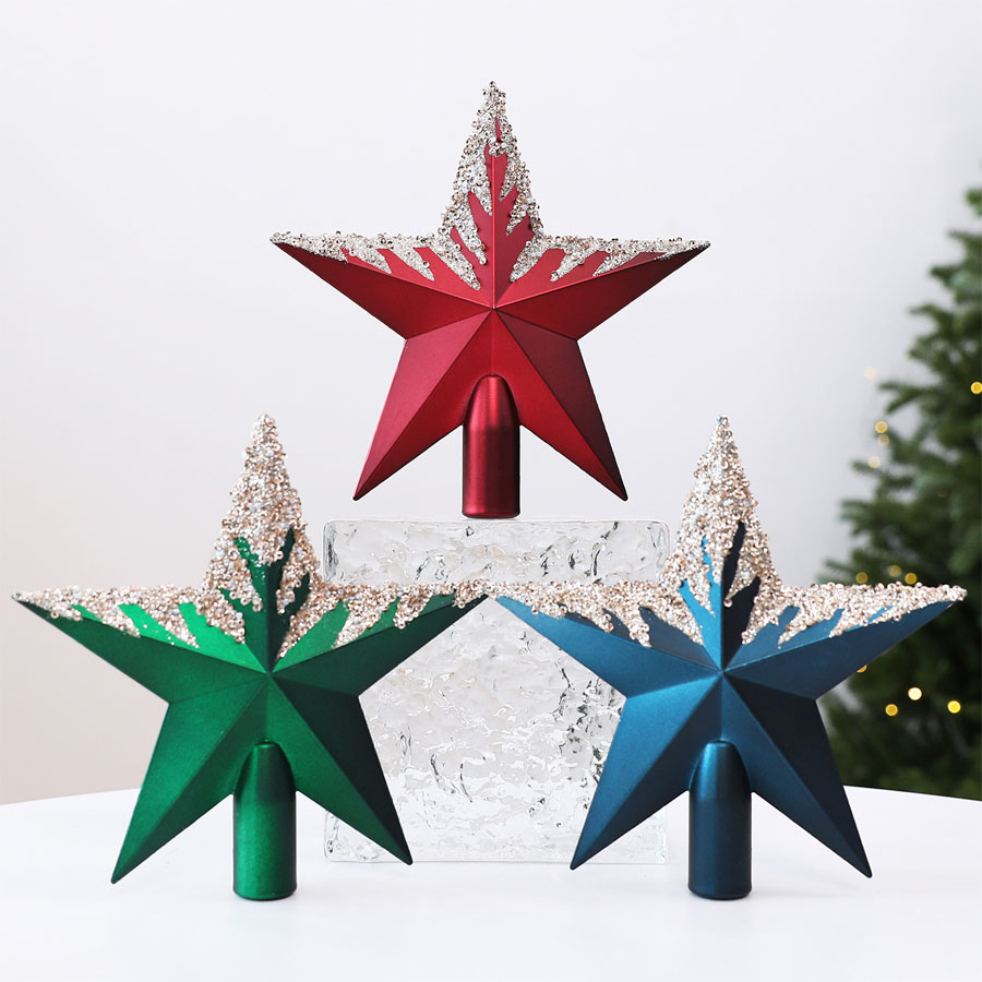 Adorno de estrella para la pun - Star Tree Topper reseña y precio