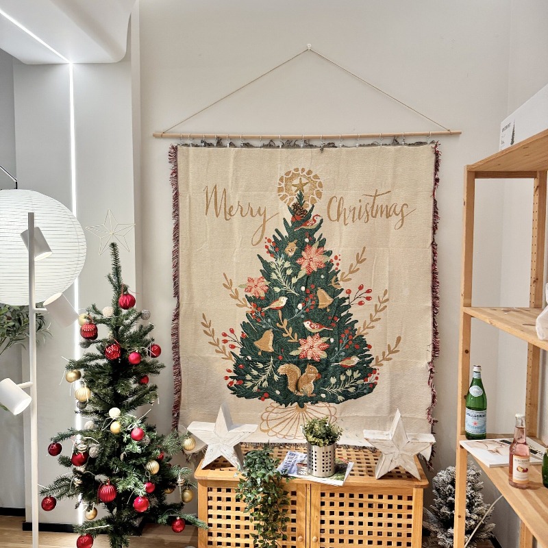 Tapiz de pared navideño 2026,  - Christmas Throw Blanket reseña y precio