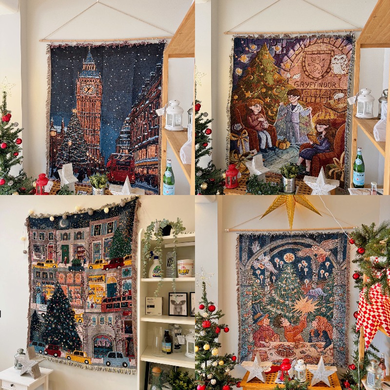 Tapiz de pared navideño 2026,  - Christmas Throw Blanket reseña y precio
