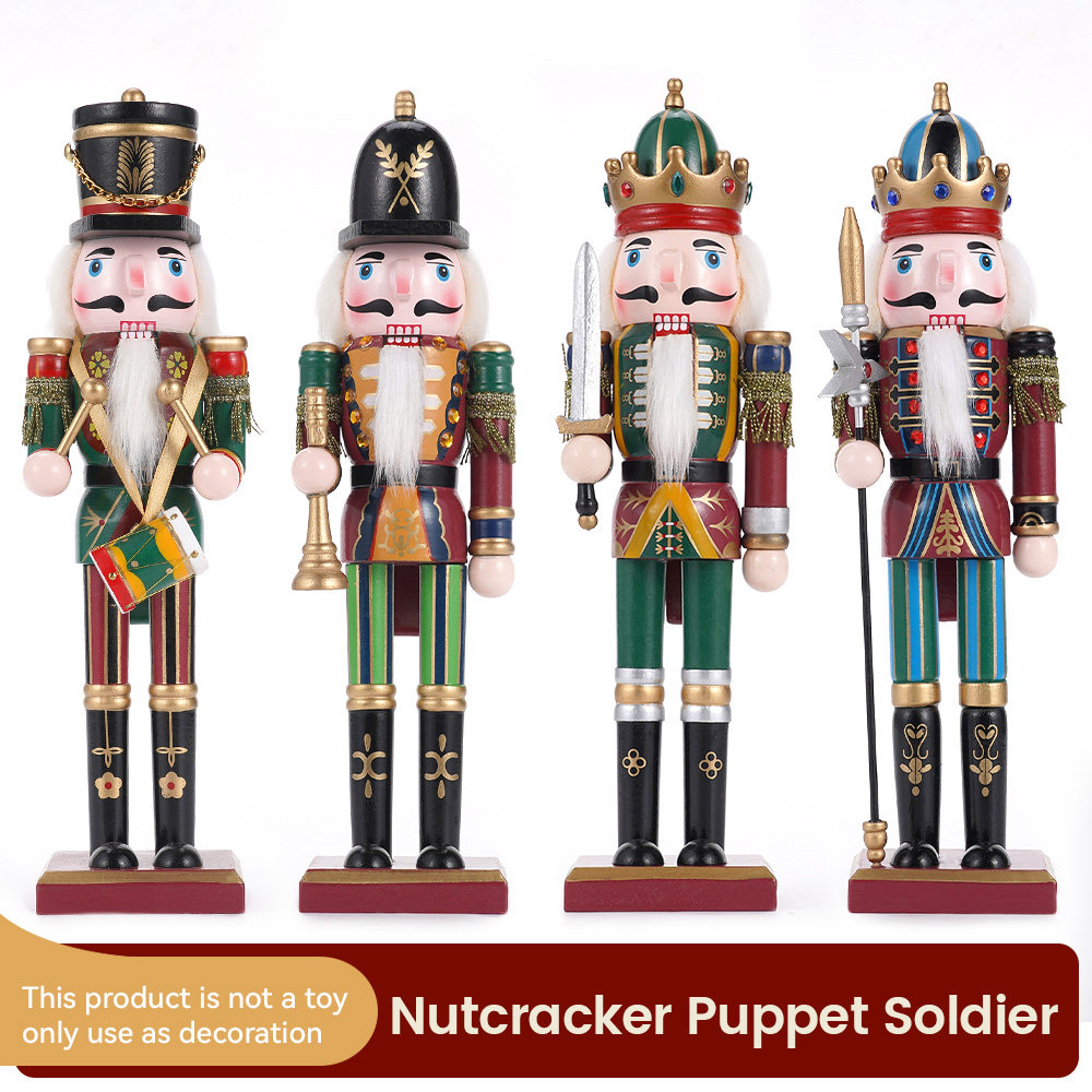 Cascanueces de madera de 30CM, - Nutcracker Figurine reseña y precio