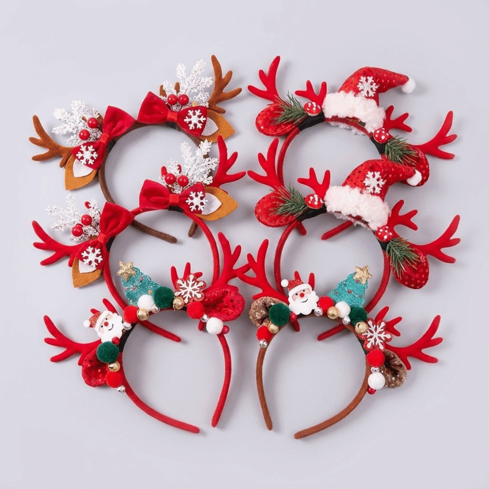 Linda Diadema de Terciopelo Ro - Reindeer Antlers Headband reseña y precio