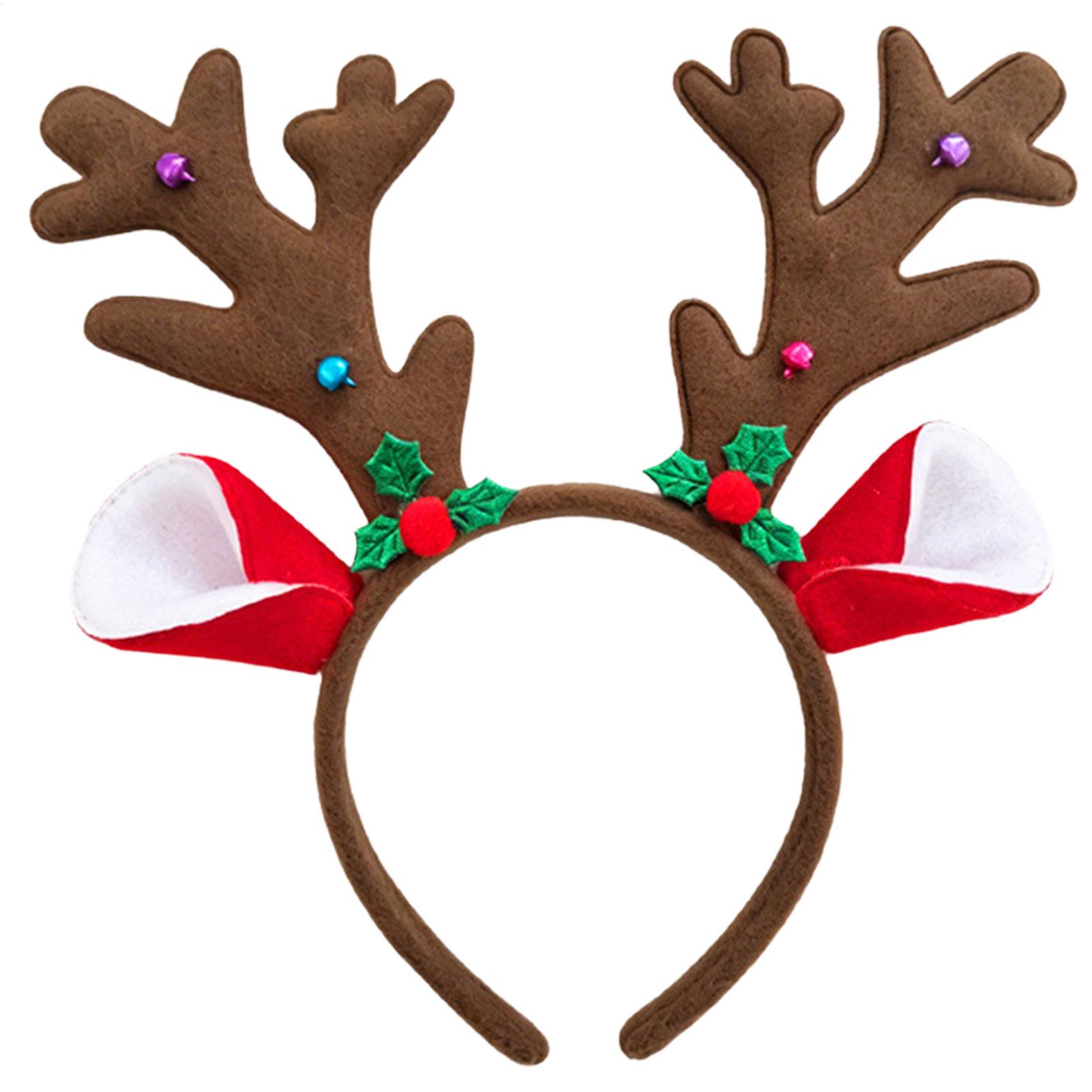 Diadema de astas de reno para  - Reindeer Antlers Headband reseña y precio
