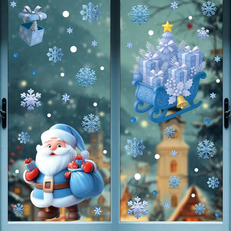 Adhesivo de cristal con motivo - Snowflake Window Decal reseña y precio