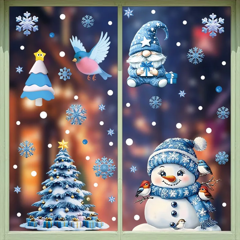 Adhesivo de cristal con motivo - Snowflake Window Decal reseña y precio