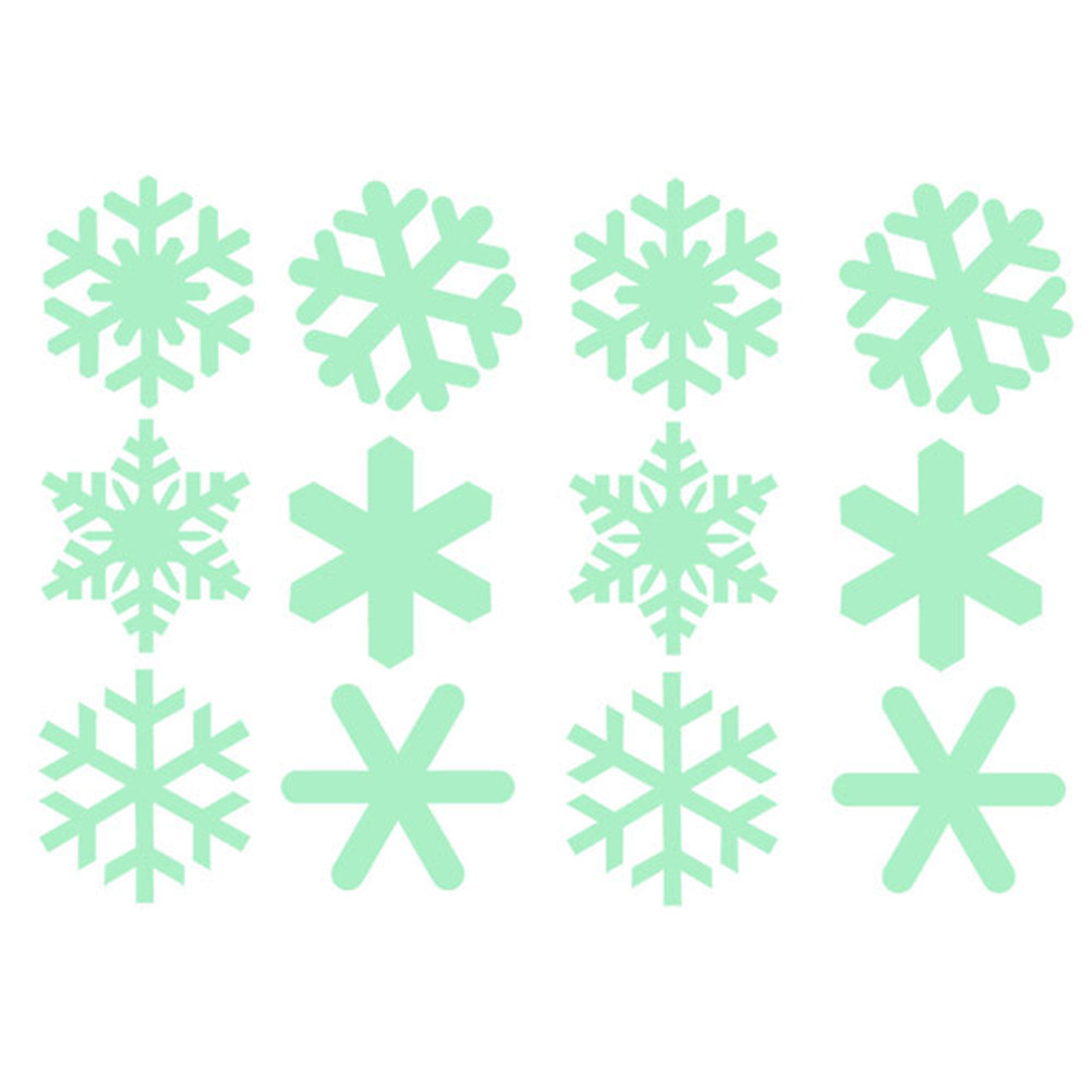 1 Juego de Adhesivos de Pared  - Snowflake Window Decal reseña y precio