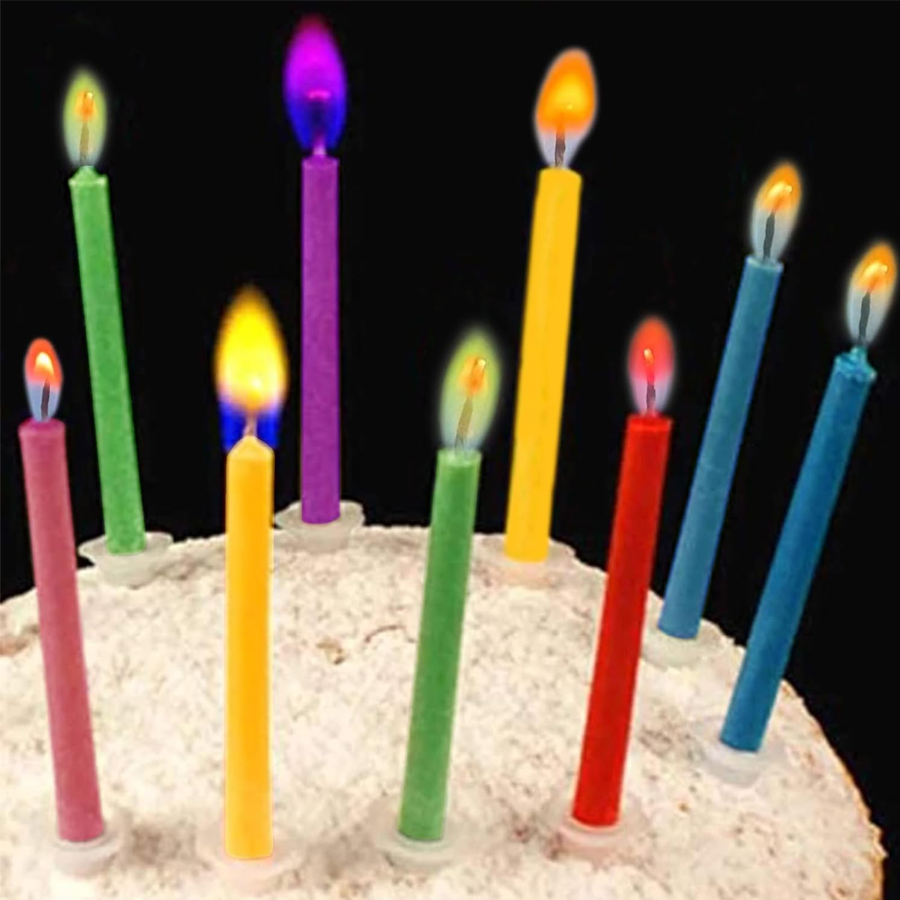 12/24 Uds velas de pastel de c - Holiday Candle Set reseña y precio