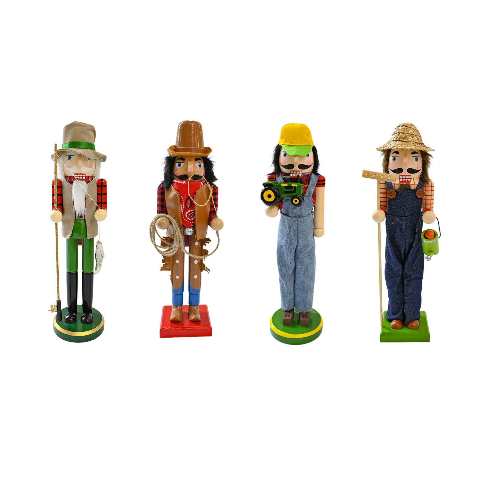 Cascanueces de Madera, Decorac - Nutcracker Figurine reseña y precio